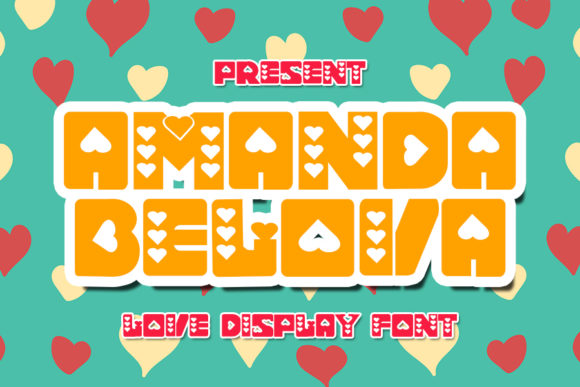 Amanda Belova: A Romantic Display Font for Web Design