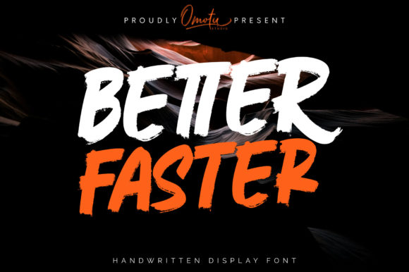 Better Faster: A Fresh Display Font for Modern Editorial