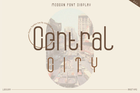 Central City: A Modern Display Font for Marketers