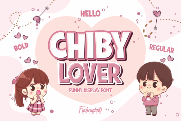 Chiby Lover: A Bold Display Font for Editorial Design