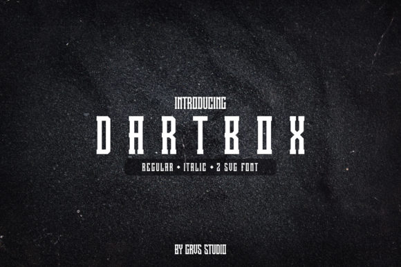 Dartbox: A Bold Display Font for Modern Web Design
