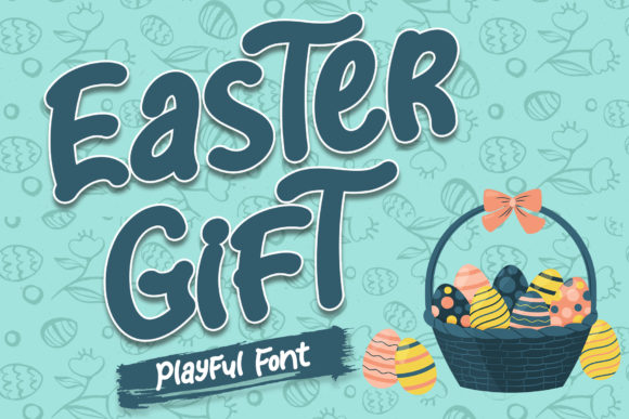 Easter Gift: A Playful Display Font for Campaigns