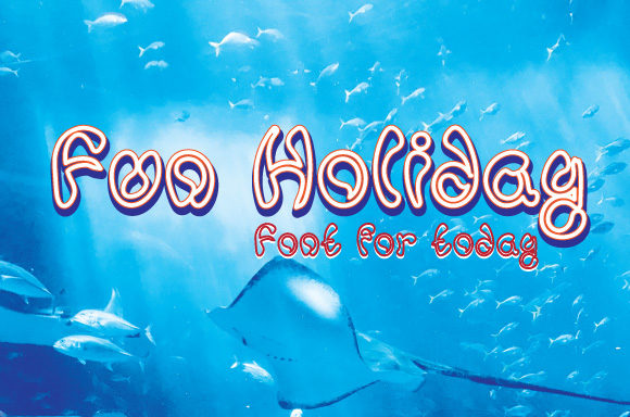 Fun Holiday Font: A Playful Display Typeface for Campaigns