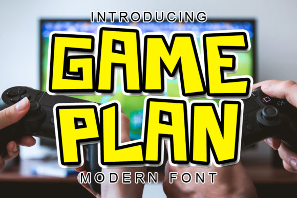Game Plan: A Playful Display Font for Web Design
