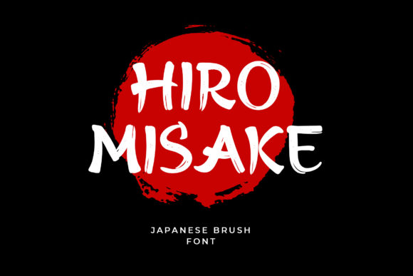 Hiro Misake: A Genuine Japanese Display Font for Editors