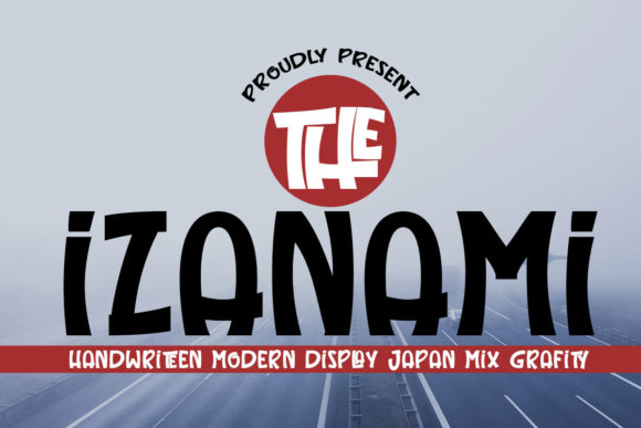 Izanami: A Bold Display Font for Modern Web Design