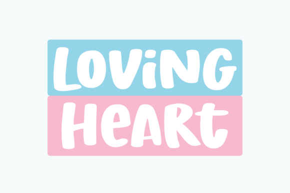 Loving Heart Font: A Warm Display Typeface for Your Brand