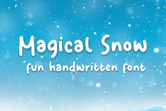 Magical Snow: A Timeless Display Font for Editorial Design