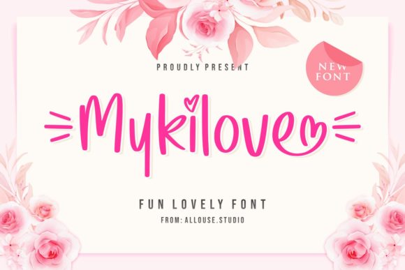 Mykilove: A Friendly Display Font for Web Design