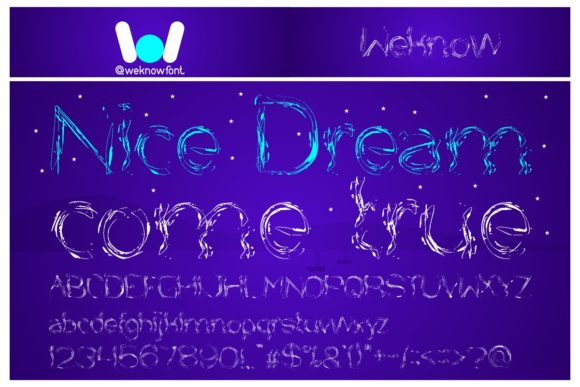 Nice Dream Come True: A Premium Display Font for Web Design