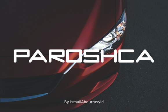 Paroshca: A Modern Display Font for Editorial Design