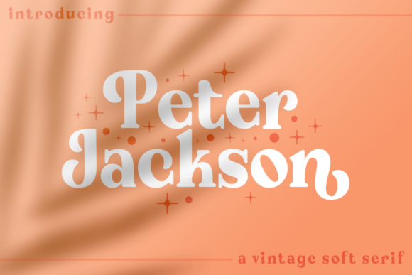 Peter Jackson: A Vintage Display Font for Bold Campaigns
