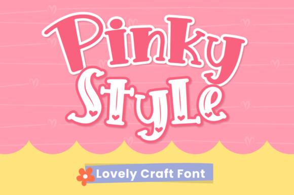 Pinky Style: A Quirky Display Font for Web Design
