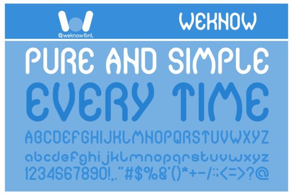 Pure and Simple Every Time: A Review of This Modern Display Font