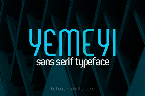 Yemeyi: A Daring Display Font for Bold Branding
